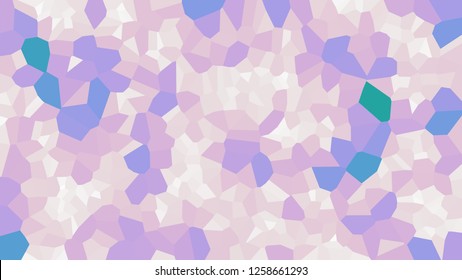 Colorful voronoi, vector abstract. Irregular lines mosaic pattern. Geometric grid 