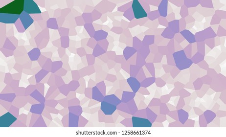 Colorful voronoi, vector abstract. Irregular lines mosaic pattern. Geometric grid 