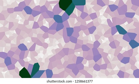 Colorful voronoi, vector abstract. Irregular lines mosaic pattern. Geometric grid 