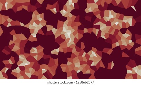 Colorful voronoi, vector abstract. Irregular lines mosaic pattern. Geometric grid 