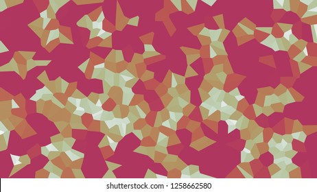 Colorful voronoi, vector abstract. Irregular lines mosaic pattern. Geometric grid 