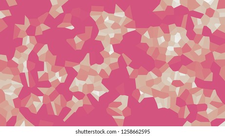Colorful voronoi, vector abstract. Irregular lines mosaic pattern. Geometric grid 