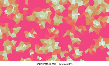 Colorful voronoi, vector abstract. Irregular lines mosaic pattern. Geometric grid 