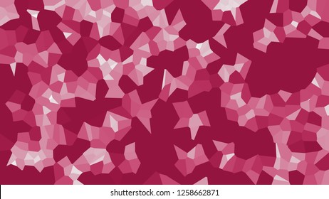 Colorful voronoi, vector abstract. Irregular lines mosaic pattern. Geometric grid 