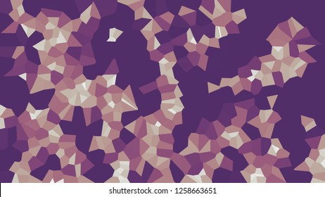 Colorful voronoi, vector abstract. Irregular lines mosaic pattern. Geometric grid 
