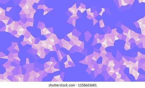 Colorful voronoi, vector abstract. Irregular lines mosaic pattern. Geometric grid 