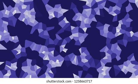 Colorful voronoi, vector abstract. Irregular lines mosaic pattern. Geometric grid 