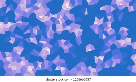 Colorful voronoi, vector abstract. Irregular lines mosaic pattern. Geometric grid 