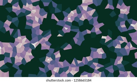 Colorful voronoi, vector abstract. Irregular lines mosaic pattern. Geometric grid 