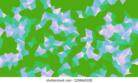 Colorful voronoi, vector abstract. Irregular lines mosaic pattern. Geometric grid 