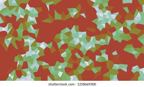 Colorful voronoi, vector abstract. Irregular lines mosaic pattern. Geometric grid 