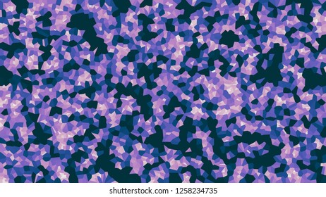 Colorful voronoi, vector abstract. Seamless irregular lines mosaic pattern. Geometric flat grid 