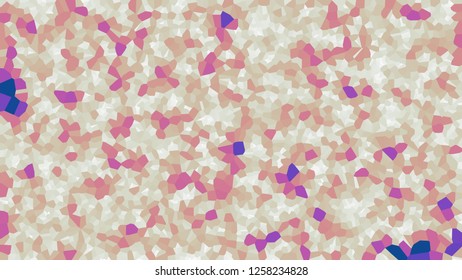 Colorful voronoi, vector abstract. Seamless irregular lines mosaic pattern. Geometric flat grid 