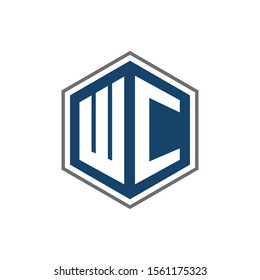 colorful W initial letter W logo vector with modern styles template