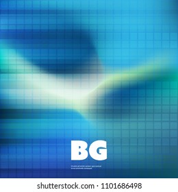 Colorful Wallpaper, Background, Flyer or Cover Design for Your Business with Abstract Striped and Blurred Pattern - Applicable for Reports, Presentations, Placards, Posters - Creative Vector Template
