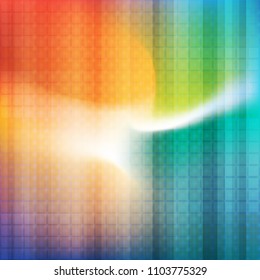 Colorful Wallpaper, Background, Flyer or Cover Design for Your Business with Abstract Striped and Blurred Pattern - Applicable for Reports, Presentations, Placards, Posters - Creative Vector Template