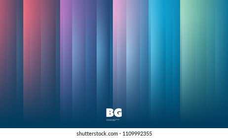 Colorful Wallpaper, Background, Flyer or Cover Design for Your Business with Abstract Striped and Blurred Pattern - Applicable for Reports, Presentations, Placards, Posters - Creative Vector Template