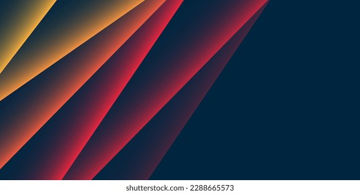 Colorful Wallpaper, Background, Flyer or Cover Design for Your Business with Abstract Red, Orange Lines Pattern - Applicable for Reports, Presentations, Placards, Posters - Creative Vector Template
