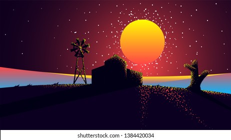 Colorful wallpaper. Concept of tourism background