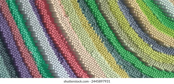 Bunter Bildschirmhintergrund . Digitales Bild mit psychedelischen Streifen. Abstrakte psychedelische Streifen für digitales Bildschirmhintergrund-Design Urbane Vektorgrafik Textur Vorlage. Dunkle unordentliche Staubüberlagerung Distress