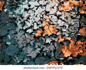 Fondo de pantalla colorido . Imagen digital con rayas psicodélicas. Abstractas rayas psicodélicas para el diseño de Fondo de pantalla digital Vector Urbana Plantilla de textura. Sufrimiento de superposición de polvo desordenado oscuro 60