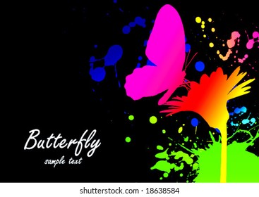 Colorful wallpaper. vector