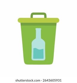 Guía de residuos coloridos: separa la basura de forma inteligente por tipo para un mundo más limpio.