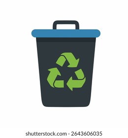 Colorful waste guide: smartly separate trash by type for a cleaner world.