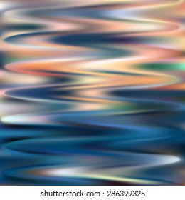 Colorful water ripples, vector background