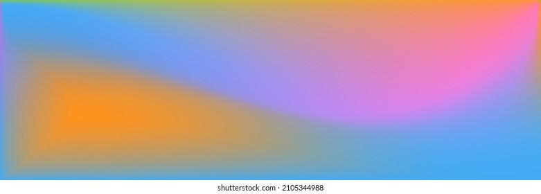 Farbiges Wasser - glatter Hintergrund. Illustration zur glatten Meeresoberfläche. Natürlicher mehrfarbiger Wavy Farbverlauf Mesh. Leerer, lebhafter, trendiger Hintergrund. Helles Regenbogen Wavy Gradient Mesh.