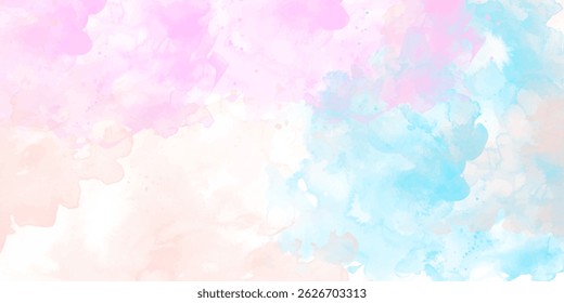 Colorful watercolor abstract background, vibrant mix of turquoise, yellow, orange and red, high-energy paint splashes and gradients, expressive and artistic brush strokes, vivid and dreamy blend,digin