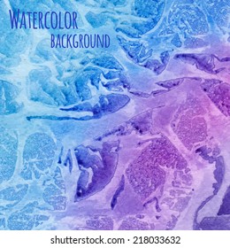 Colorful watercolor background made in vector