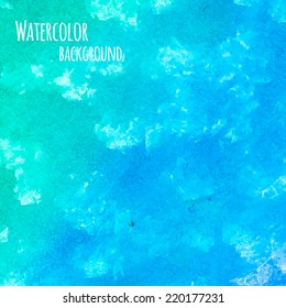 Colorful watercolor background made in vector