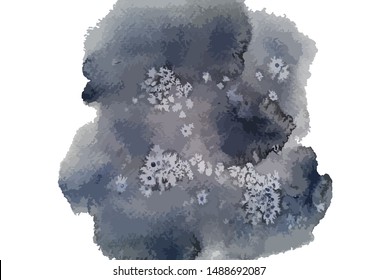 colorful watercolor background. vector background