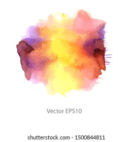colorful watercolor background. vector background