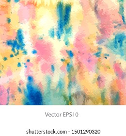 colorful watercolor background. vector background