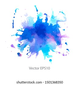 colorful watercolor background. vector background
