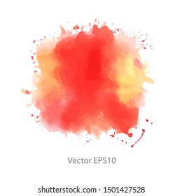 colorful watercolor background. vector background