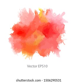 colorful watercolor background. vector background