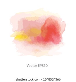 colorful watercolor background. vector background