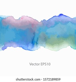 colorful watercolor background. vector background
