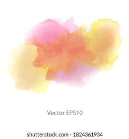 colorful watercolor background. vector background