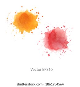 colorful watercolor background. vector background