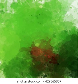 Colorful watercolor background. Watercolor vector texture, stains, splatter, splash.