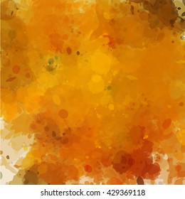Colorful watercolor background. Watercolor vector texture, stains, splatter, splash.