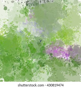 Colorful watercolor background. Watercolor vector texture, stains, splatter, splash.