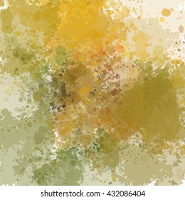 Colorful watercolor background. Watercolor vector texture, stains, splatter, splash.