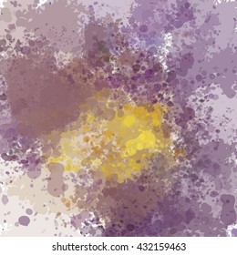 Colorful watercolor background. Watercolor vector texture, stains, splatter, splash.