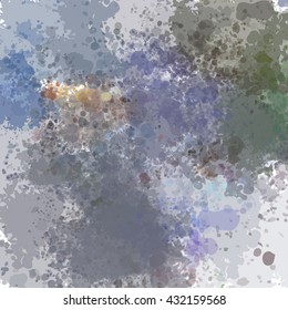 Colorful watercolor background. Watercolor vector texture, stains, splatter, splash.