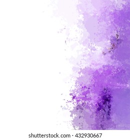Colorful watercolor background. Watercolor vector texture, stains, splatter, splash.